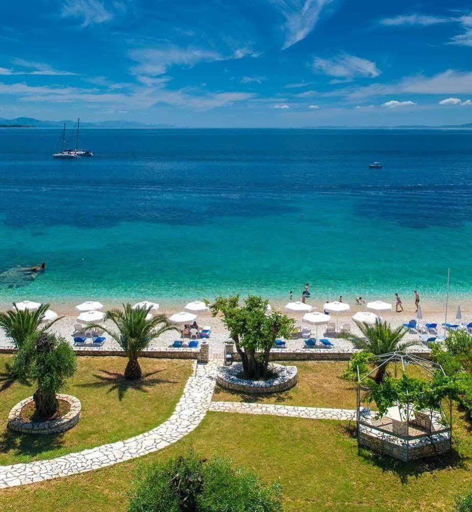 Krouzeri Beach Apartments Katávolosz Kültér fotó